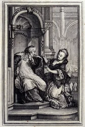 Le Mari confessor (Illustration by P.P. Choffard)