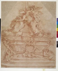 Master Altar project for the Church of San Siro a Genes