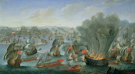 Naval Battle with the Spanish Fleet