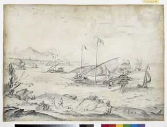 View of the harbor of Marseille