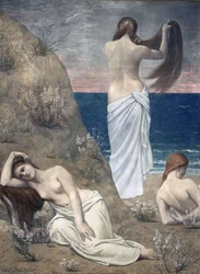 Young Girls by the Sea