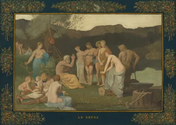 Rest, c. 1863
