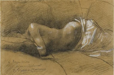 Study of a Sleeping Woman, c. 1867