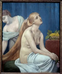 Woman at Her Toilet
