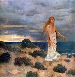 Woman on the Beach