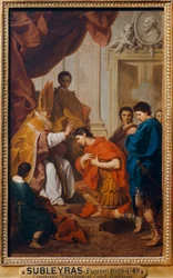The Absolution of Theodosius - Emperor Theodosius Receiving Pardon from Saint Ambrose
