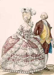 Informal Wedding Dress, Engraved by Dupin, Plate No.88 from 
