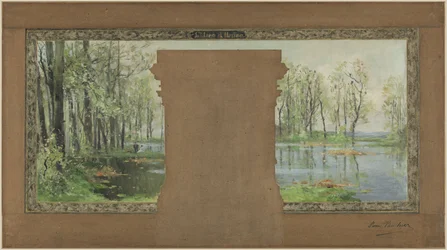 Sketch for Vanves Town Hall: The Ursine Pond