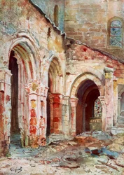 The Church of Sermaize, 1914