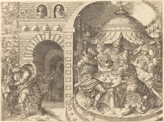 Pharaoh and the Plague of Frogs