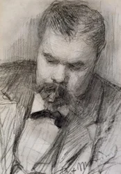 Portrait of Frits Mondrian, 1898
