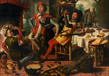 Peasants by the Hearth, 1556