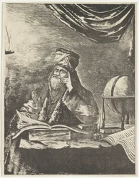 Scholar in His Study