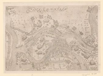 Siege and Capture of Sint-Andries by Maurice, 1600