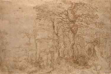 Sylvan Landscape with Five Bears