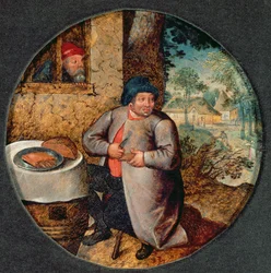 Flemish Proverb: Gluttony