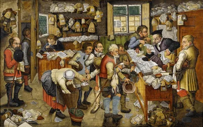 The Payment of the Tithes (known as Village Lawyer)