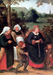 The Procession of the Bride, c1584-1638