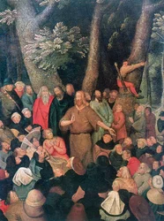 The Sermon of John the Baptist (detail), 1604