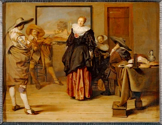 The Dancing Lesson, 1627