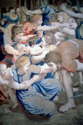Detail of a tapestry depicting the Massacre of the Innocents, c.1520-31