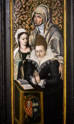 Triptych of the Holy Family