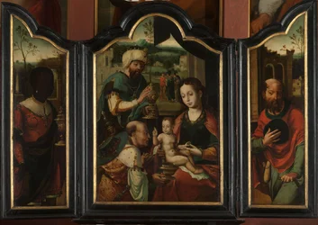 Triptych with the Adoration of the Magi