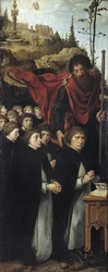 The Apostle Saint James the Great with Preachers (Right Panel of The Last Judgment Triptych)