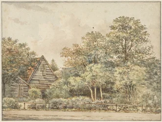House in a Wooded Area
