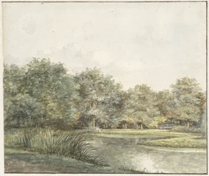 Landscape with Trees by the Water