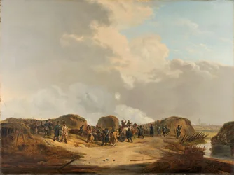 The Crescent at the Siege of Naarden April 1814