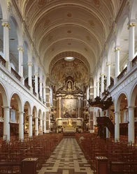 View of the interior, 1615-23