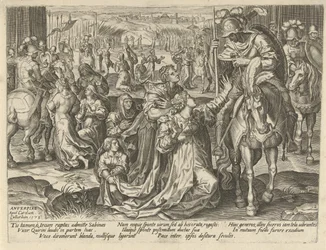 Reconciliation Between the Sabines and the Romans (Scenes from Roman History)