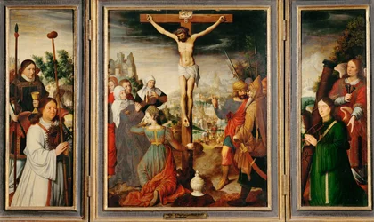 Triptych of the Crucifixion