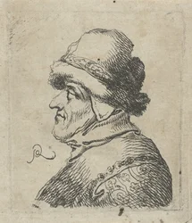 Head of an Old Man with Cap