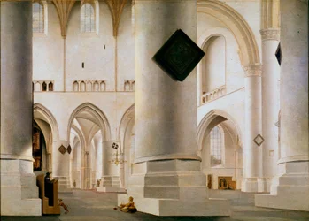 Interior of the Great Church of Haarlem