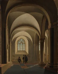 The Westernmost Bays of the South Aisle of the Mariakerk in Utrecht