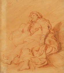 Study of the Figure of Rachel