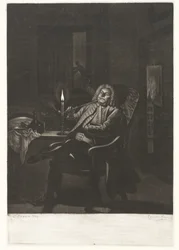 Man Smoking a Pipe