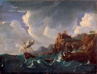 Stormy Sea, 17th century