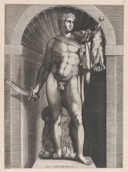 Speculum Romanae Magnificentiae: Diomedes with the Palladium in His Left Hand