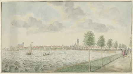 View of Kampen from the River Side