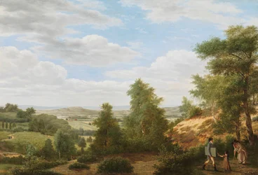 View of the Valley of Montmorency near Saint-Leu-la-Forêt