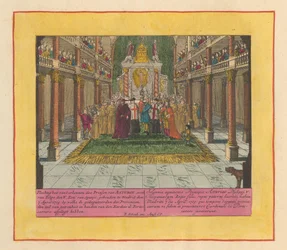 Recognition of Louis Philippe, Prince of Asturias and Son of King Philip V of Spain, 1709