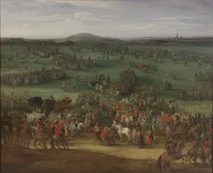 The Battle of Nördlingen on 6 September 1634