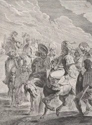 A Turkish Prince on Horseback, ca. 1620-25