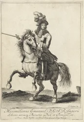 Equestrian Portrait of Maximilian II Emanuel, Elector of Bavaria