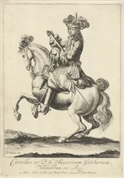 Equestrian Portrait of King Charles XI of Sweden