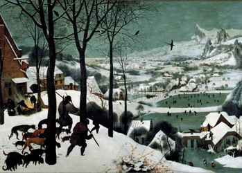 Hunters in the Snow (Winter)