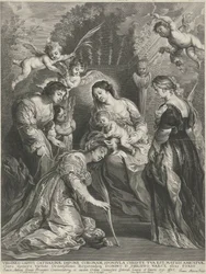 Christ Child Crowns St. Catherine